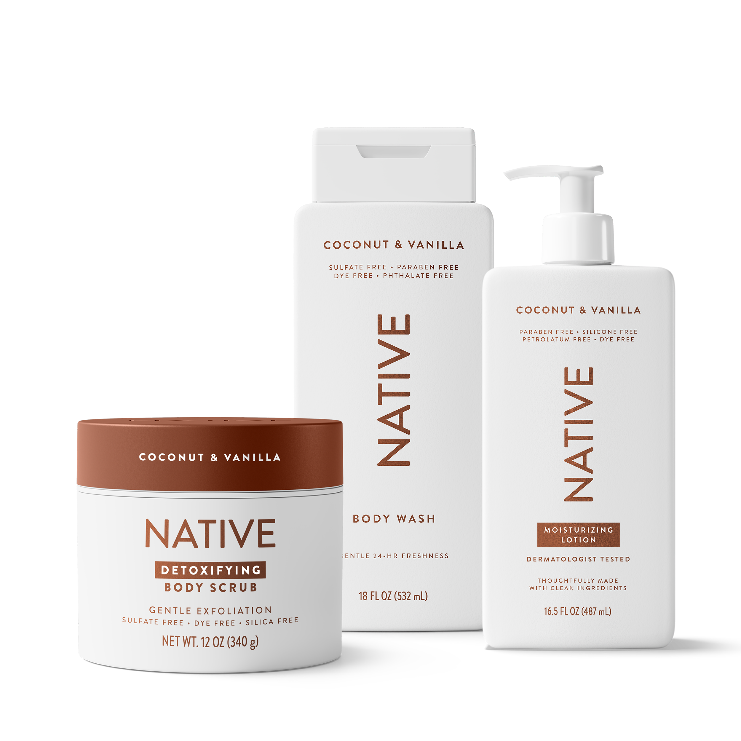 Exfoliate + Hydrate Trio - Mellow Parlor Body Assortment