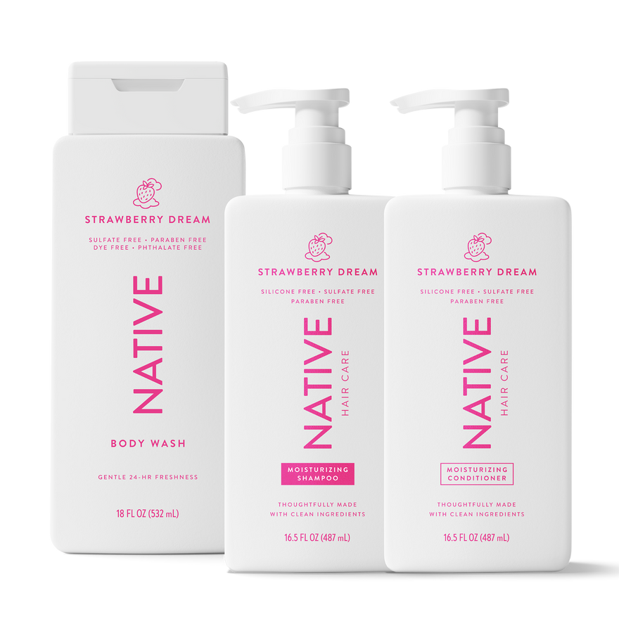 Shower Essentials Trio - Rosy Terrace Rinse Assortment