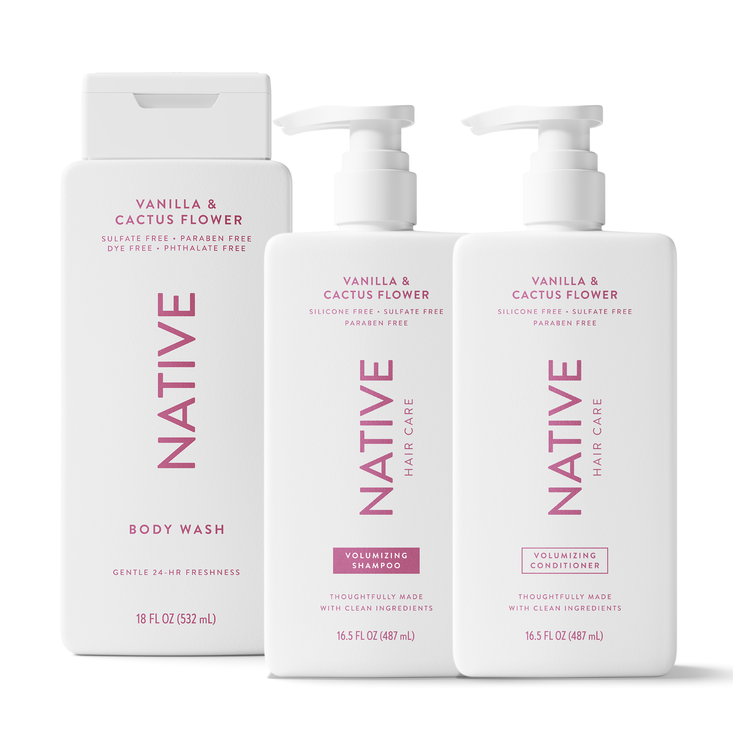 Shower Essentials Trio - Rosy Terrace Rinse Assortment