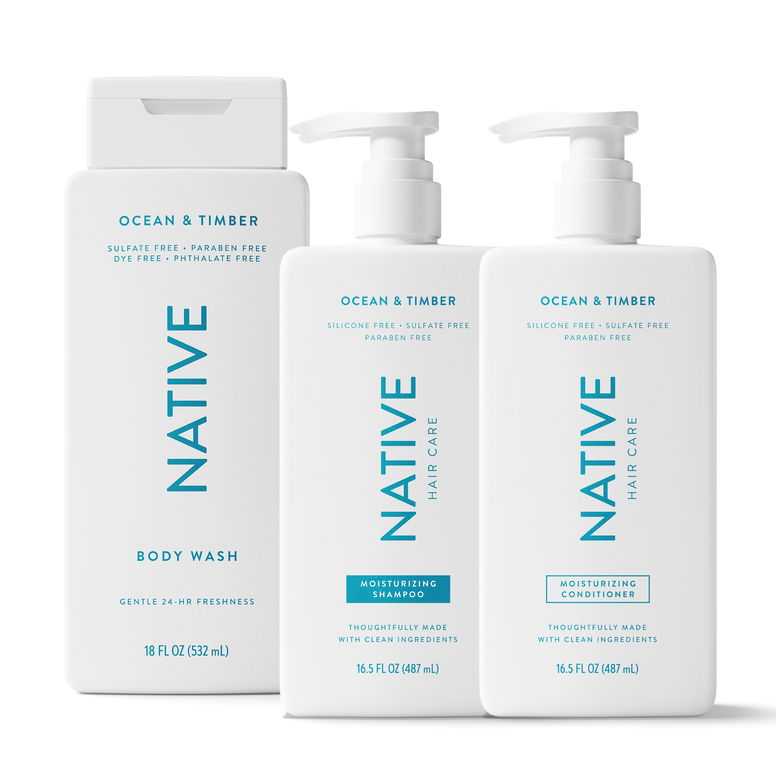 Shower Essentials Trio - Rosy Terrace Rinse Assortment