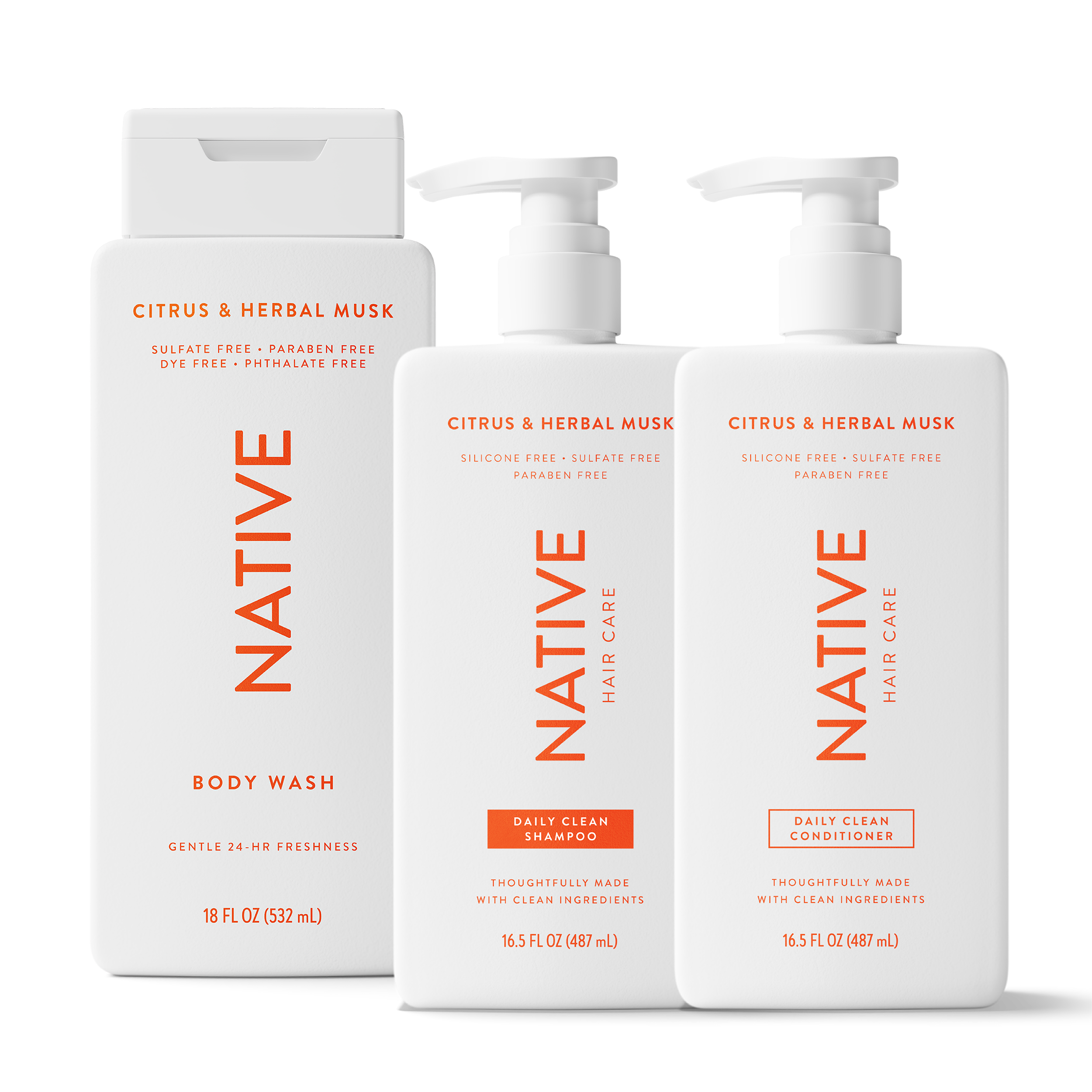 Shower Essentials Trio - Rosy Terrace Rinse Assortment